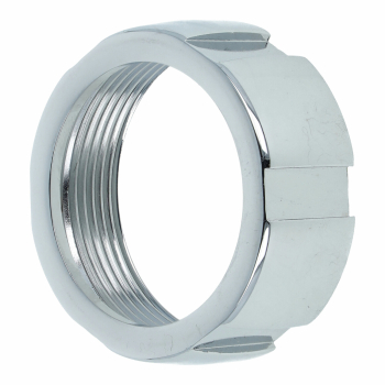 Krümmermutter, Überwurfmutter verchromt (Ø40), AWO-T